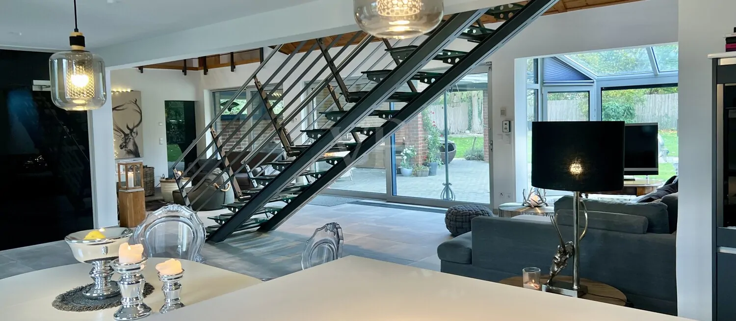 Blick in den Wohn-/ Essbereich