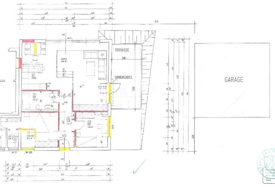 Grundriss_Einliegerwohnung im Anbau EG