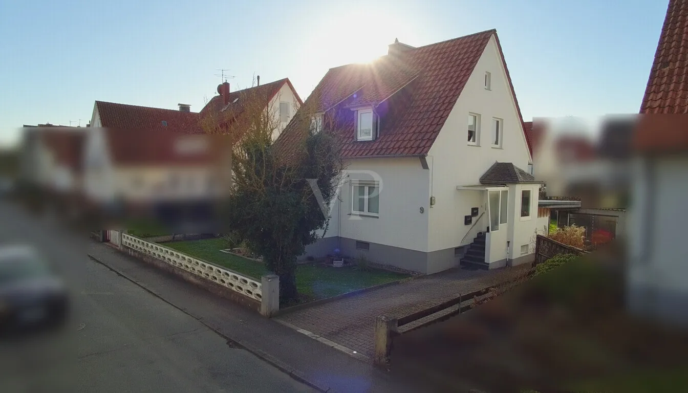 Alles In Ihrer Nähe! Gepflegtes Zweifamilienhaus in Hess. Oldendorf
