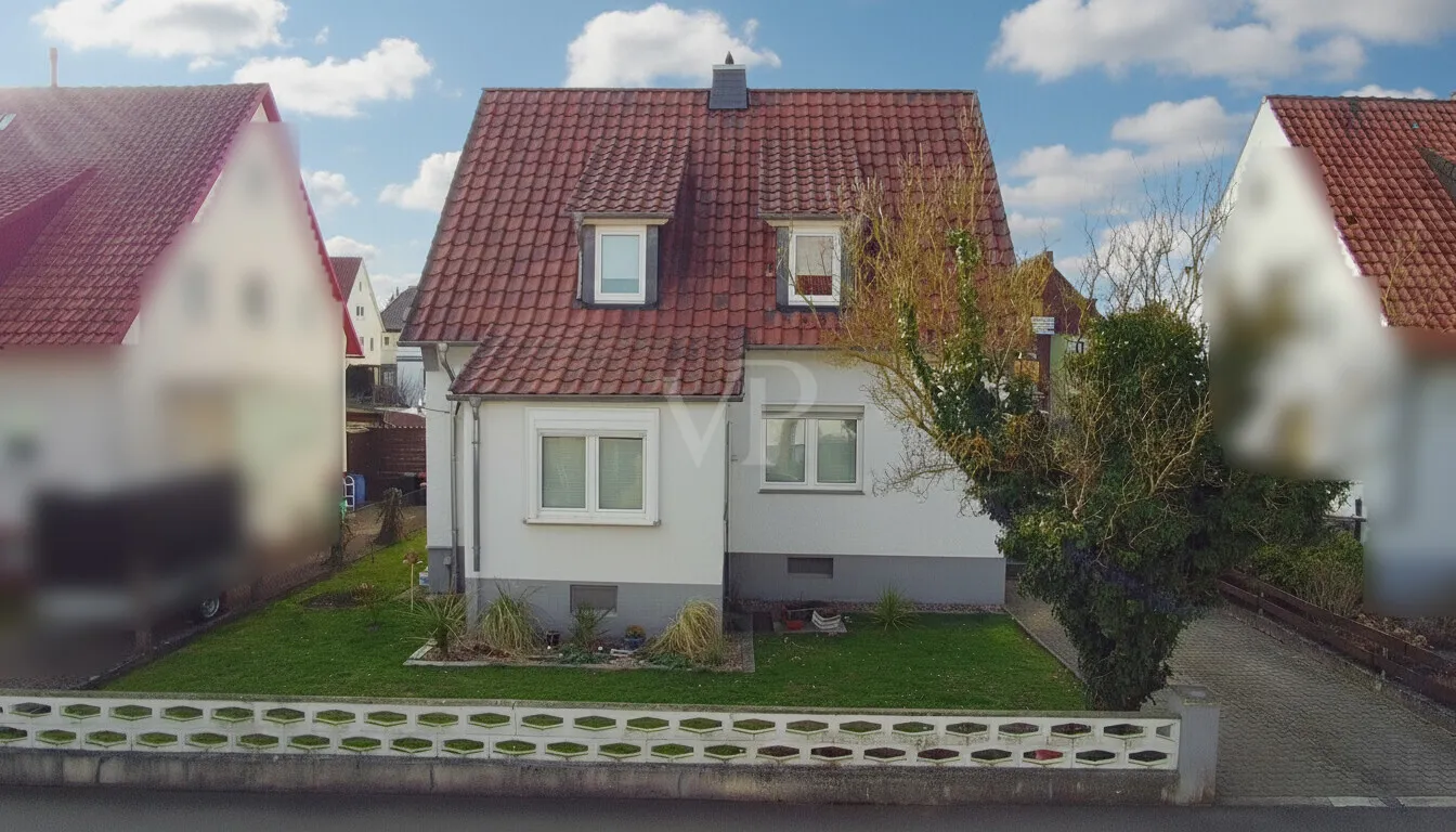 Alles In Ihrer Nähe! Gepflegtes Zweifamilienhaus in Hess. Oldendorf