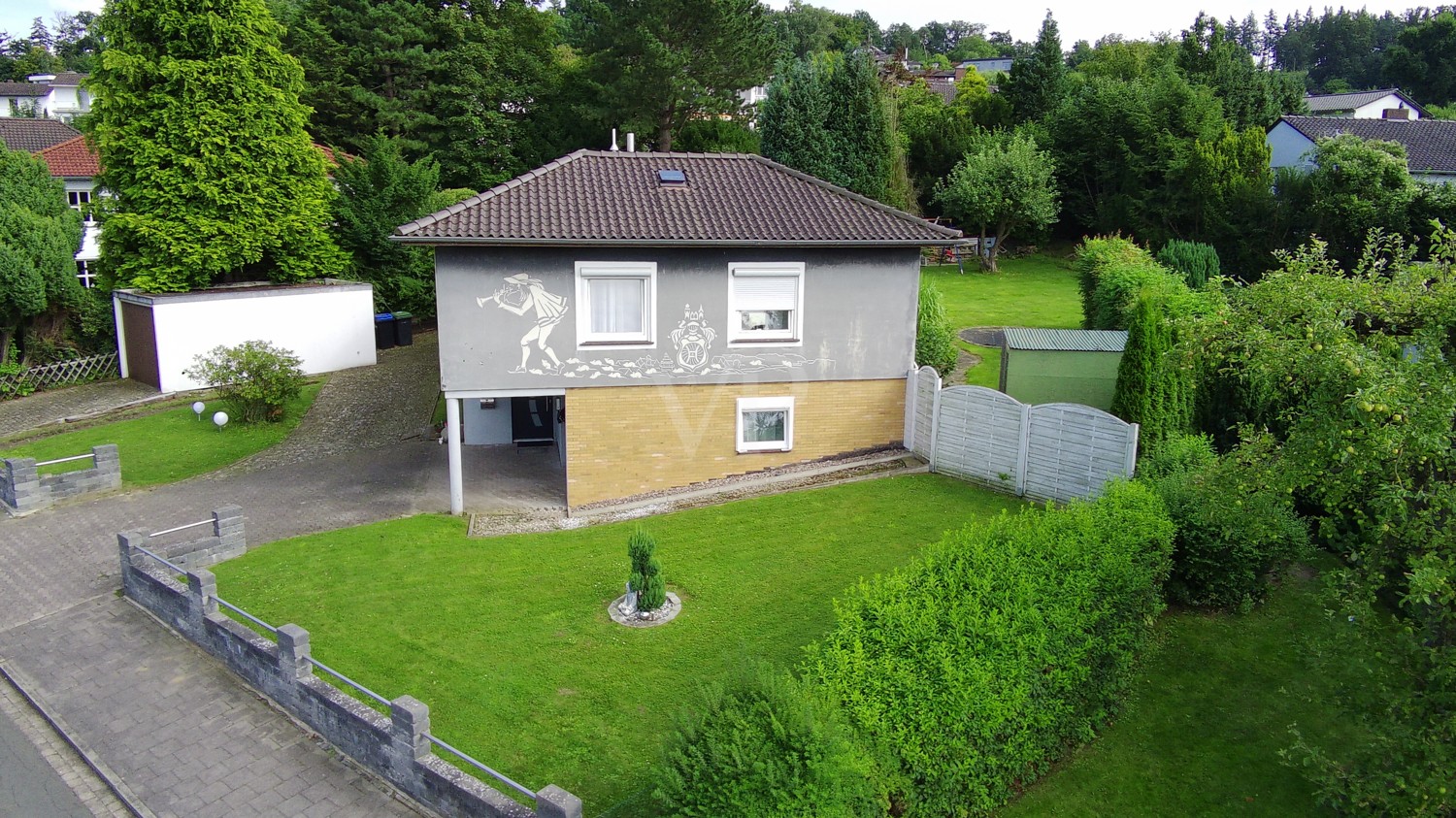 Geräumiges Einfamilienhaus am Ohrberg sucht nach Vollendung