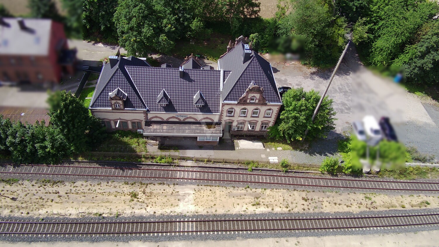 Schienenansicht II