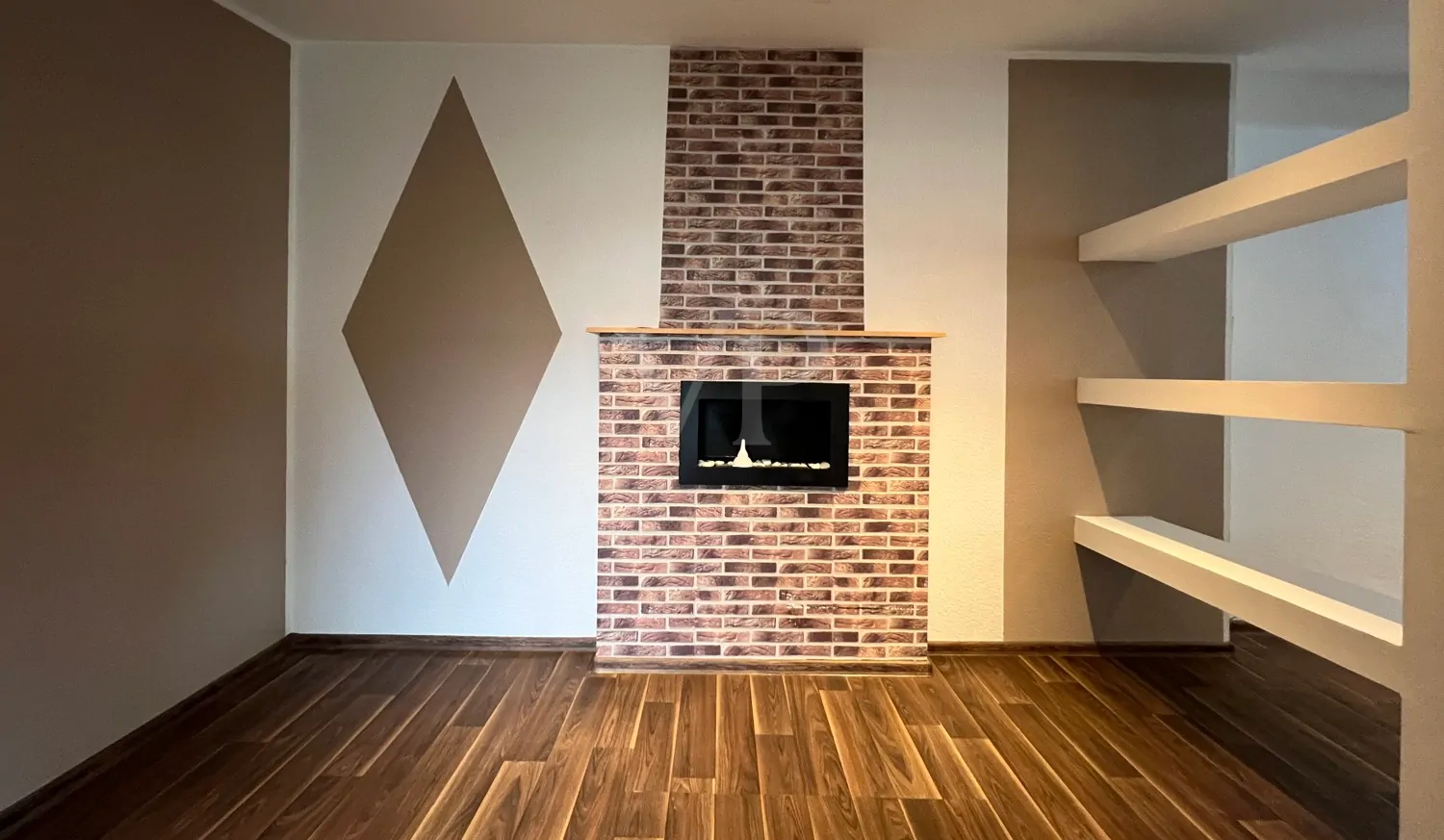 Wohnzimmer mit Ethanol Showkamin