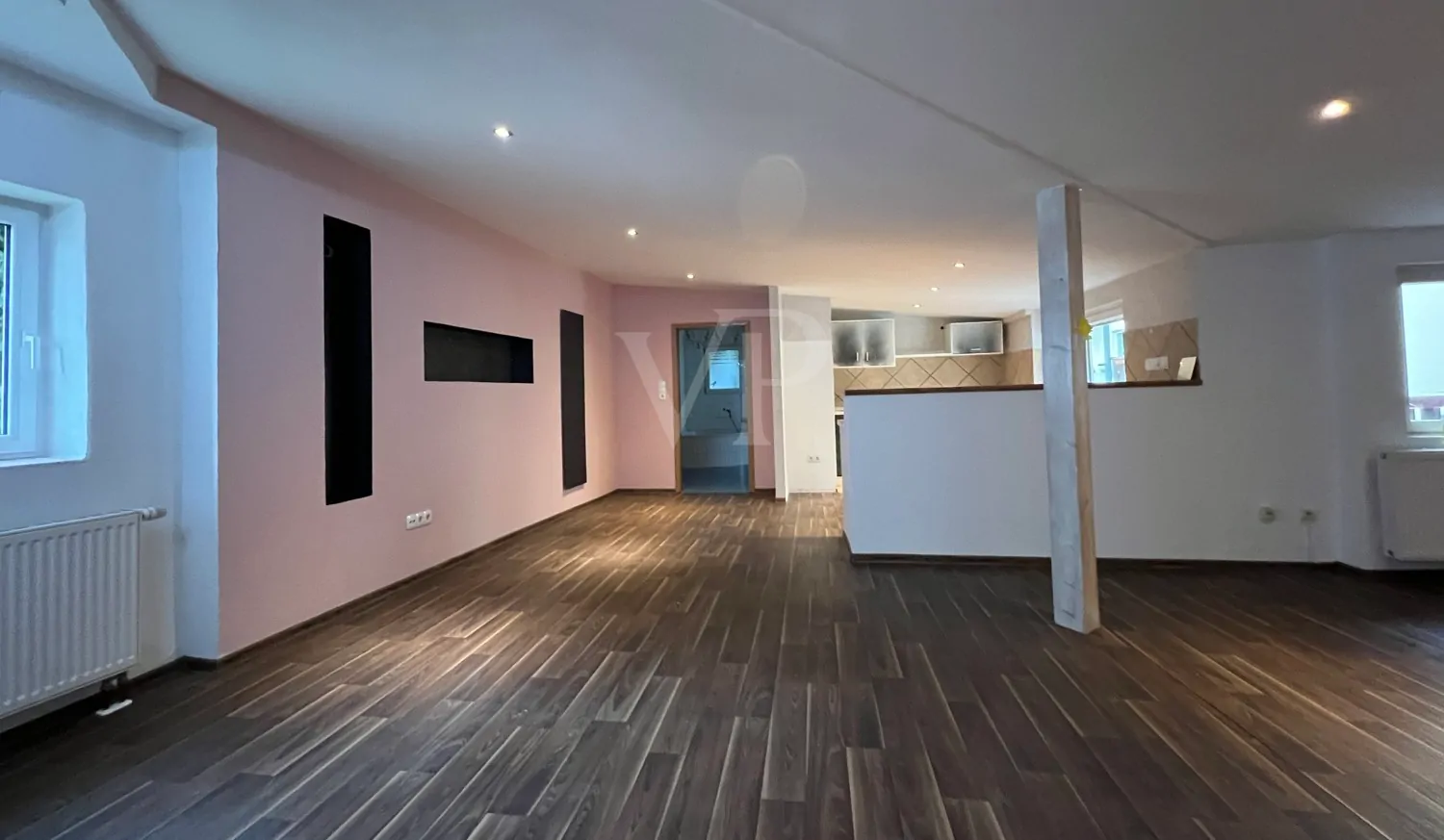 Wohnzimmer - Küchen-:Essbereich