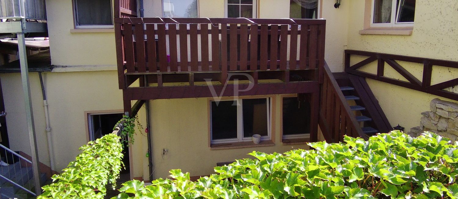 OG mit Balkon und Büro