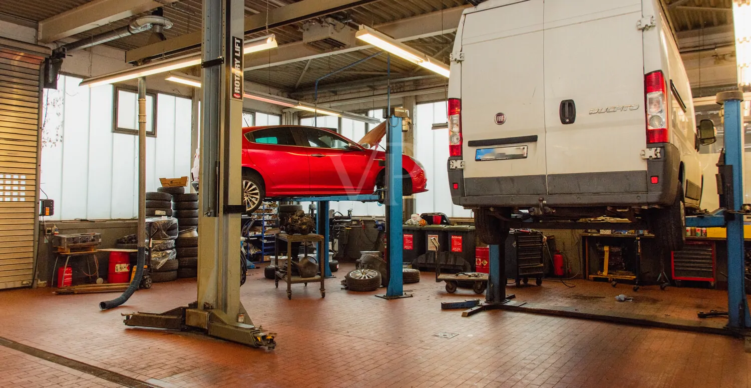 Werkstatt III_Kleintransporterhebebühne