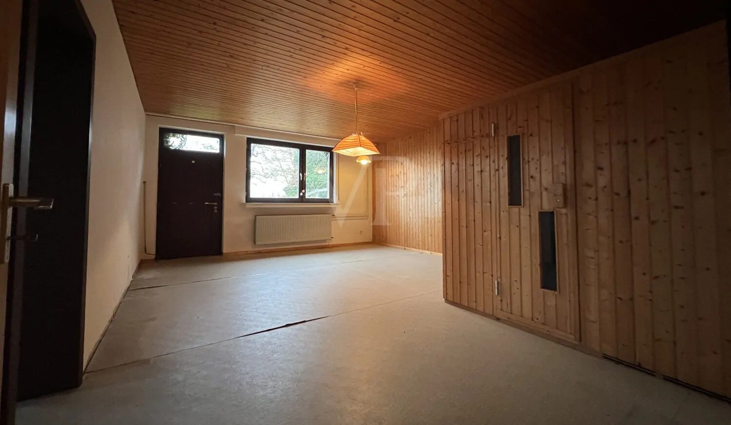 Kellerraum mit Sauna