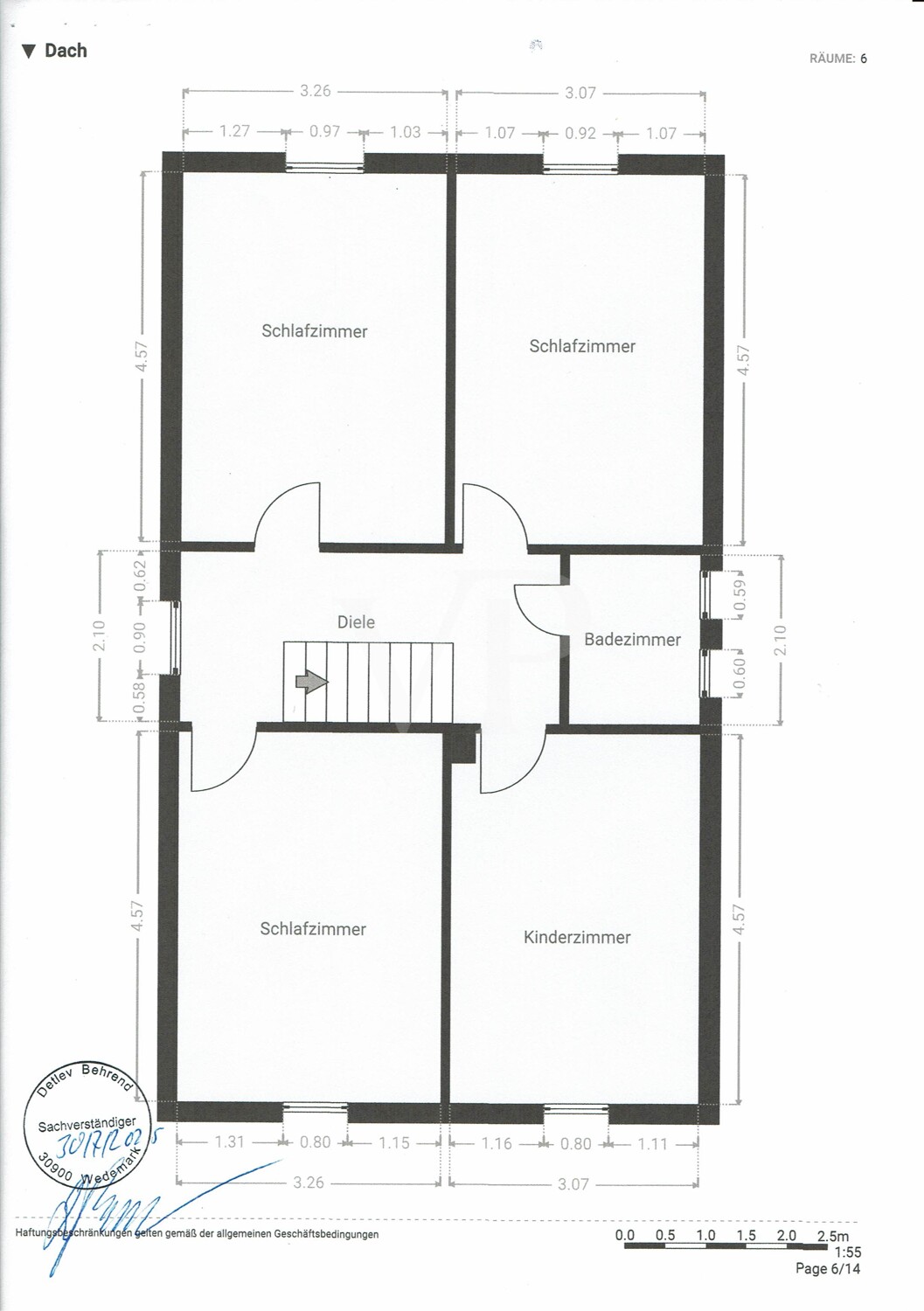 Grundriss DG Haus 5