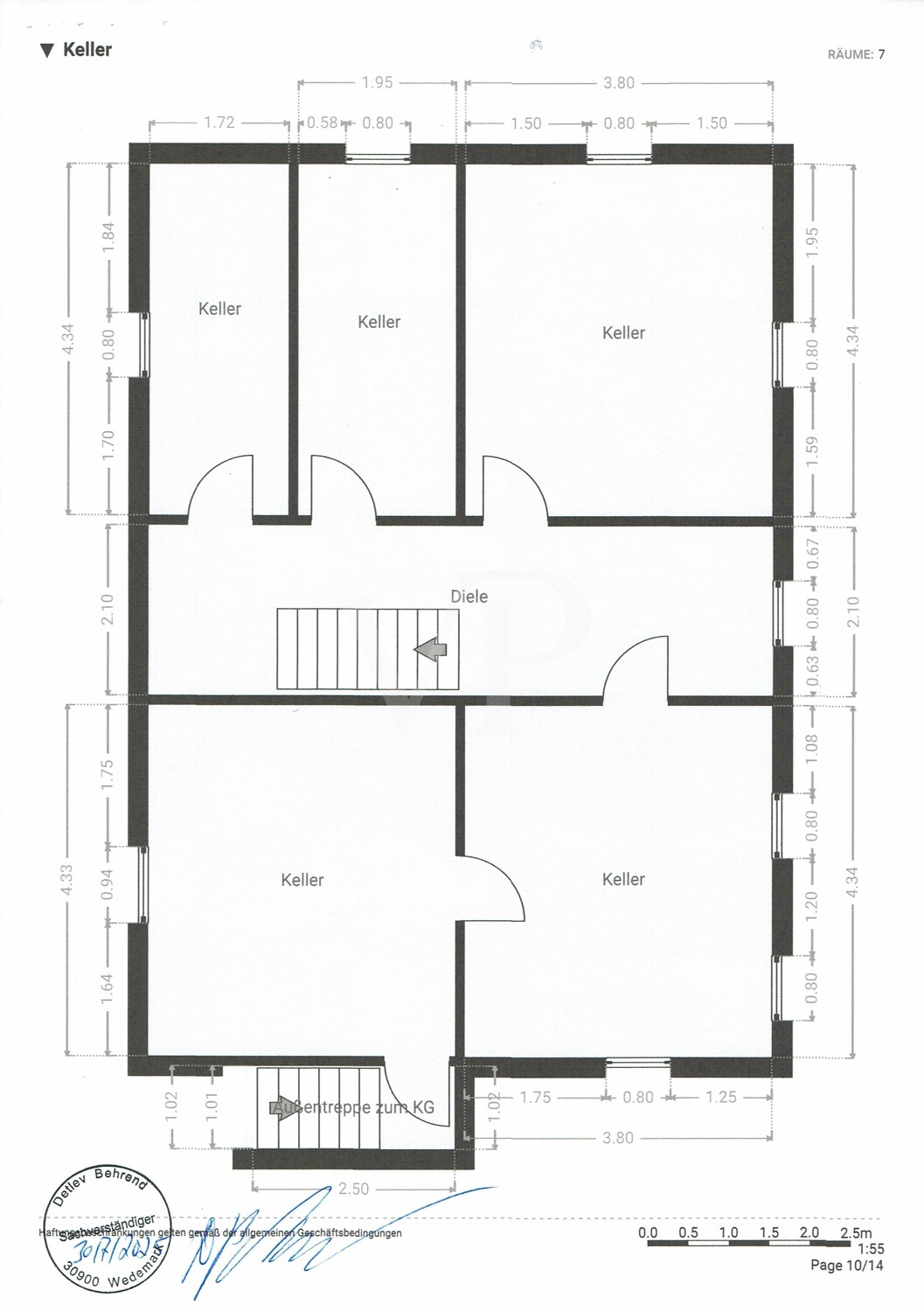 Grundriss KG Haus 5
