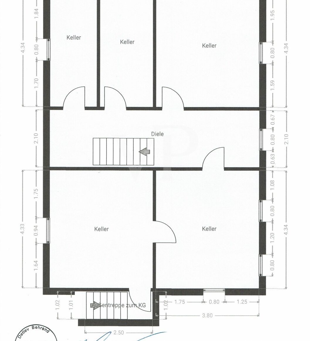 Grundriss KG Haus 5