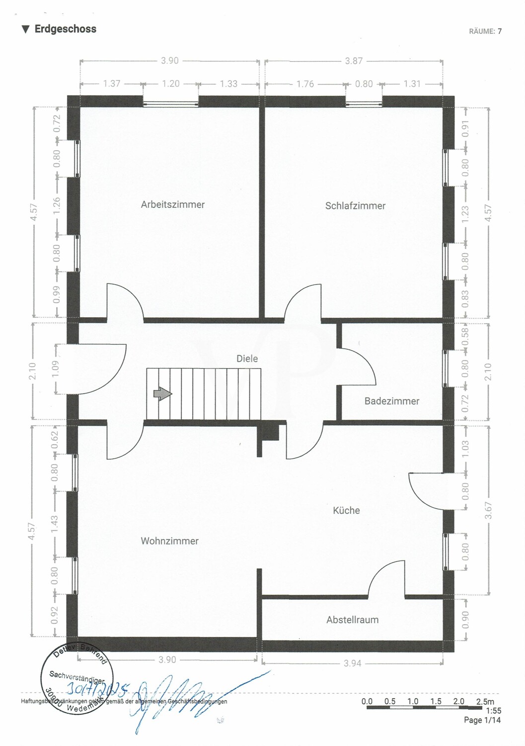 Grundriss EG Haus 5