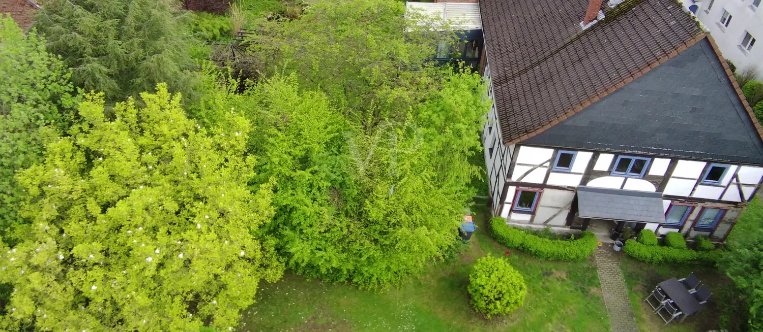 Vorderhaus mit Vorgarten II