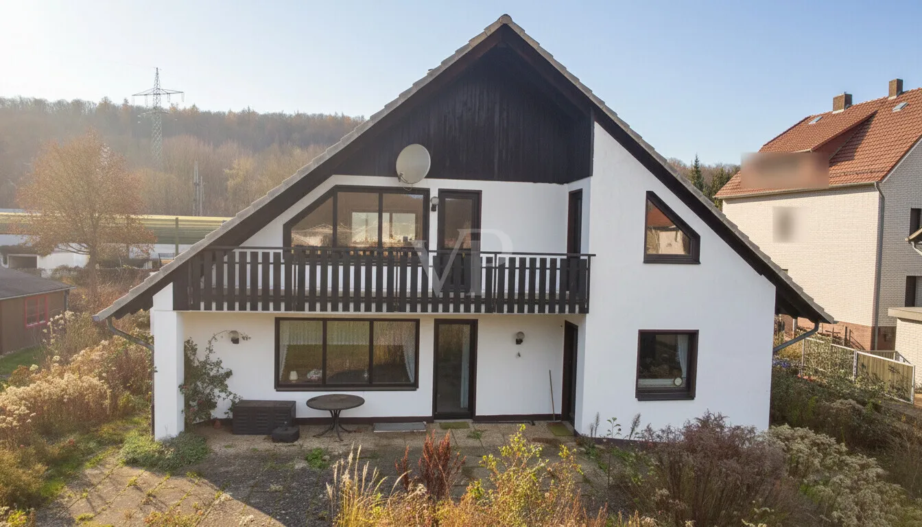 Großes Ein- oder Mehrfamilienhaus an der Hamel, mit Sonnen-Terrasse und großem Gartenparadies