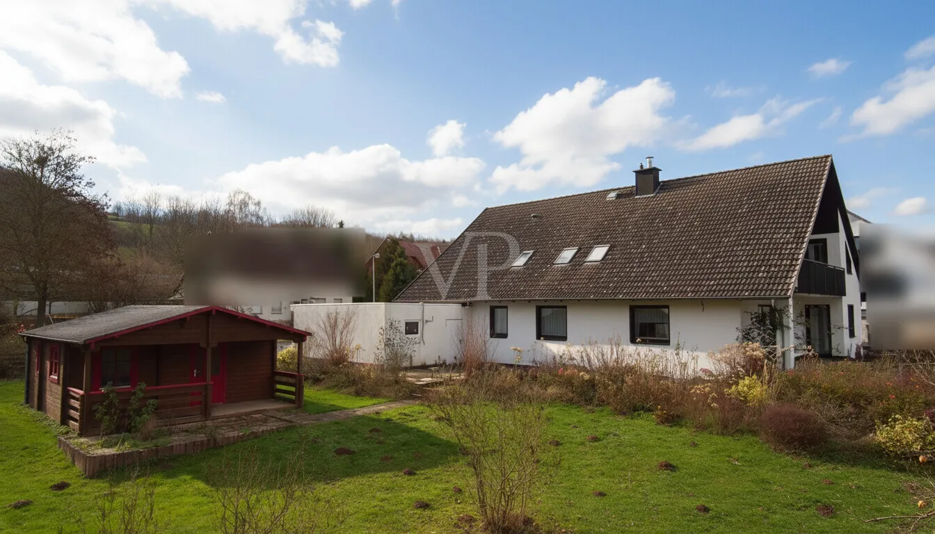 Großes Ein- oder Mehrfamilienhaus an der Hamel, mit Sonnen-Terrasse und großem Gartenparadies