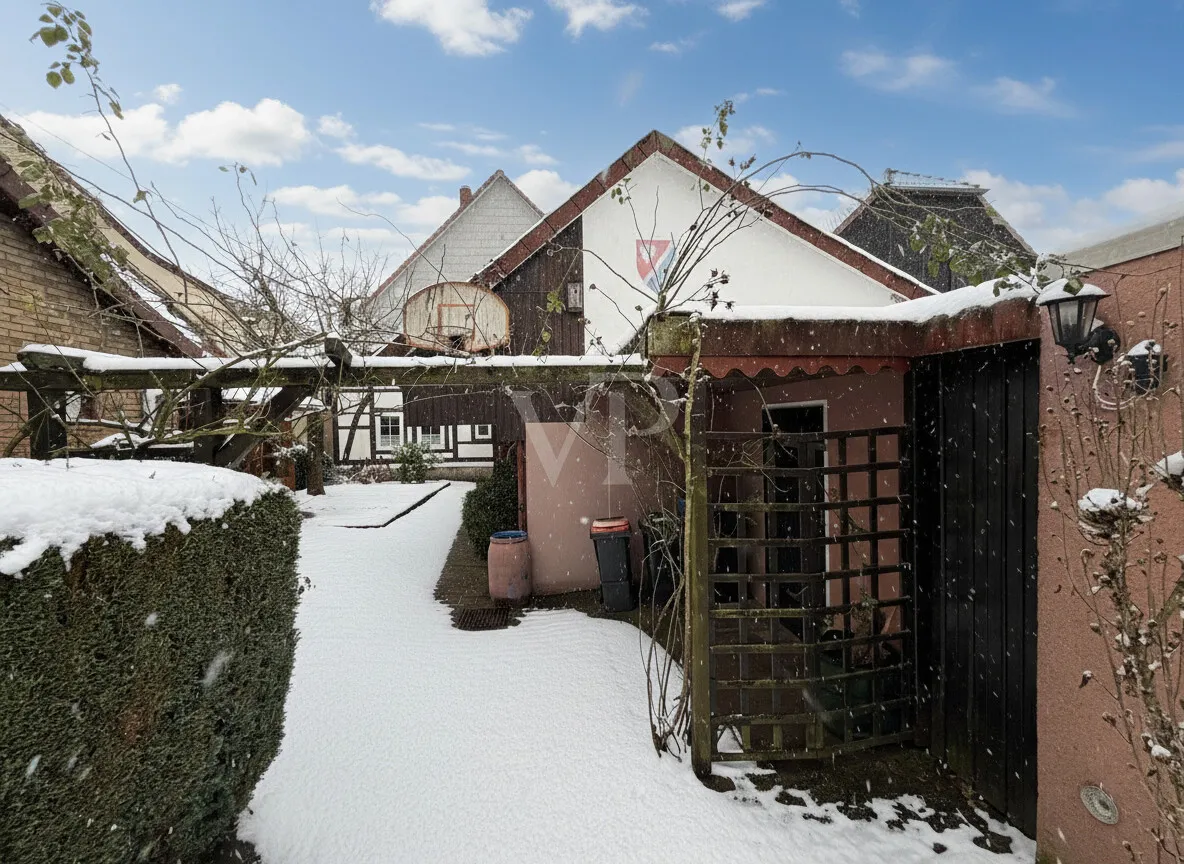 Familiendomizil mit Ausbaupotenzial und gemütlichem Garten in Wesernähe