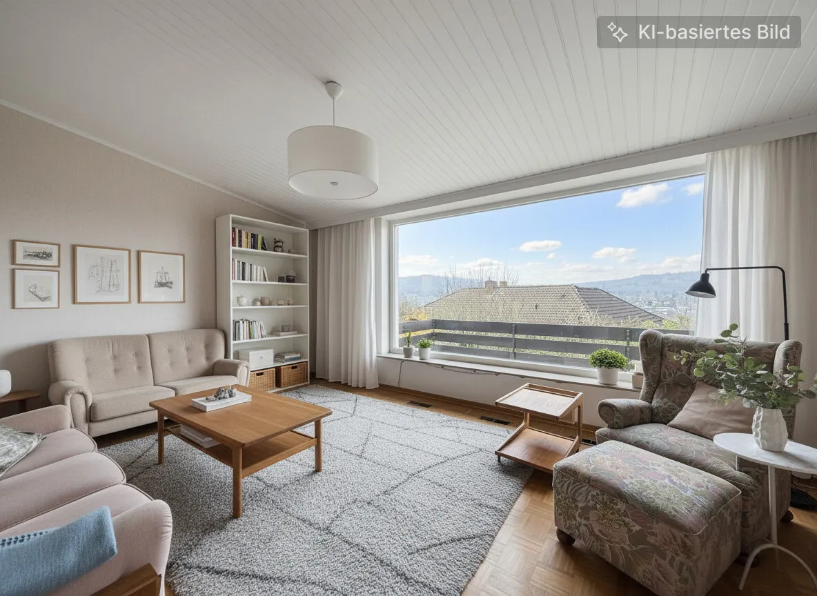 Wohnbeispiel Wohnzimmer