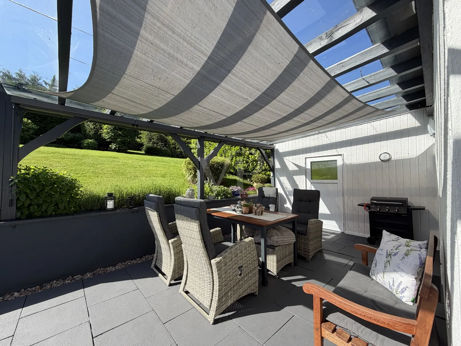 Terrasse an der Küche