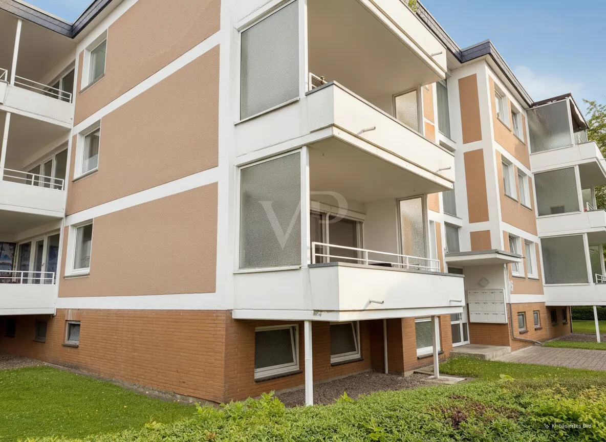 Solide Wohnung mit Potential und Balkon in der Nordstadt