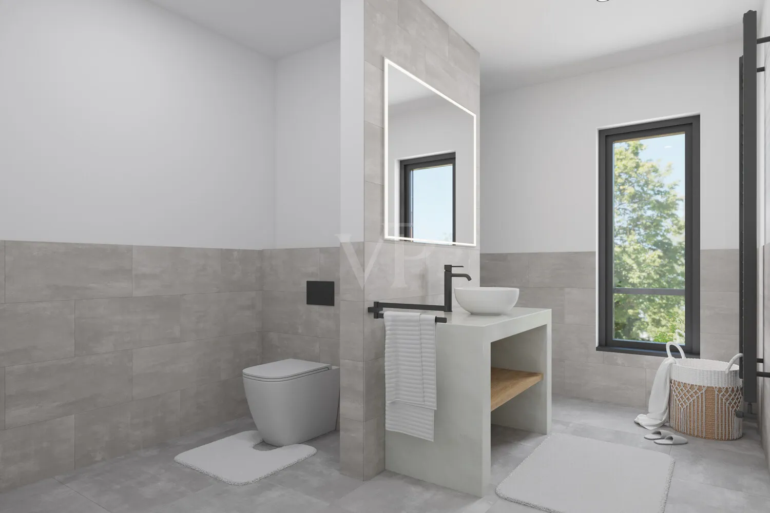 Badezimmer Wohnbeispiel