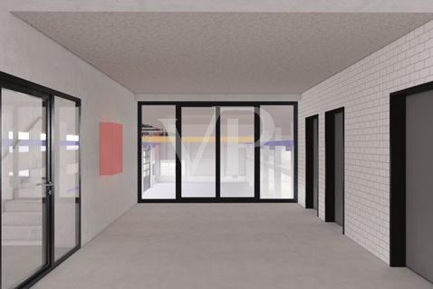 Innenvisualisierung Treppenhaus WC