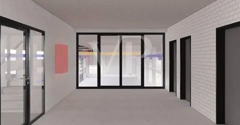 Innenvisualisierung Treppenhaus WC