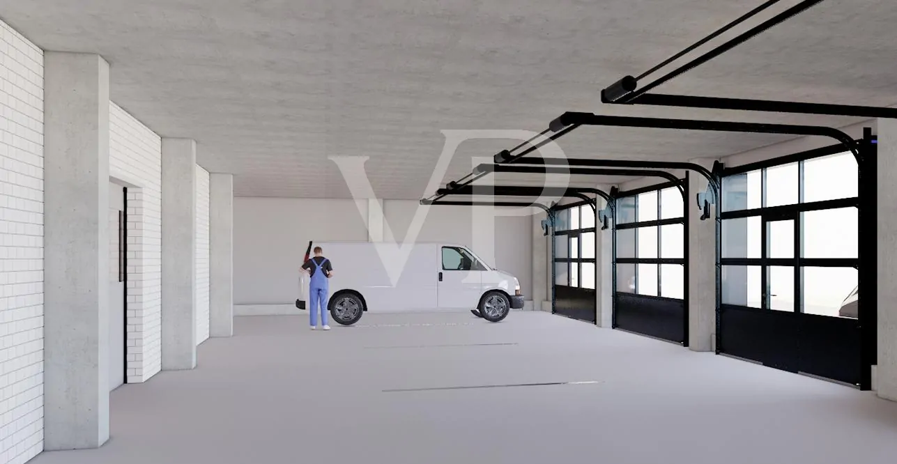 Innenvisusualisierung EG Halle