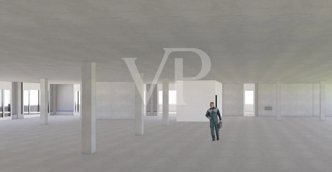 Innenvisualisierung OG Lager