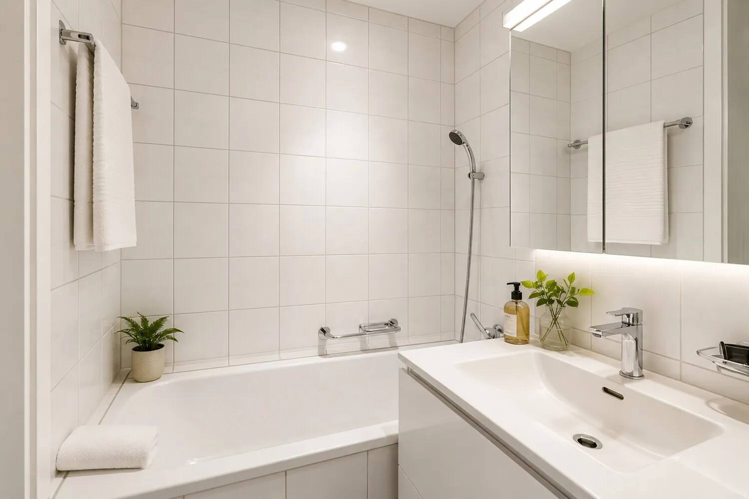 Badezimmer Beispielwohnung