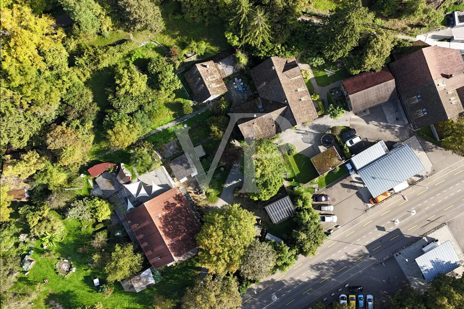 Kernzone Vogelperspektive