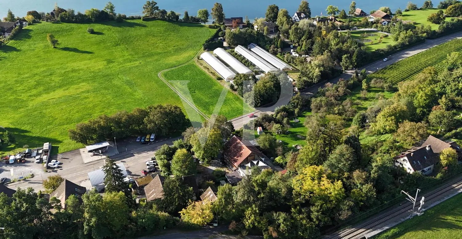 Kernzone, Garten & Schlossacker mit Seesicht