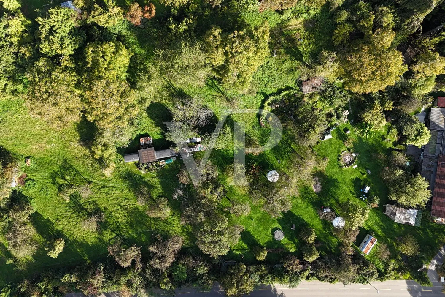 Garten Vogelperspektive