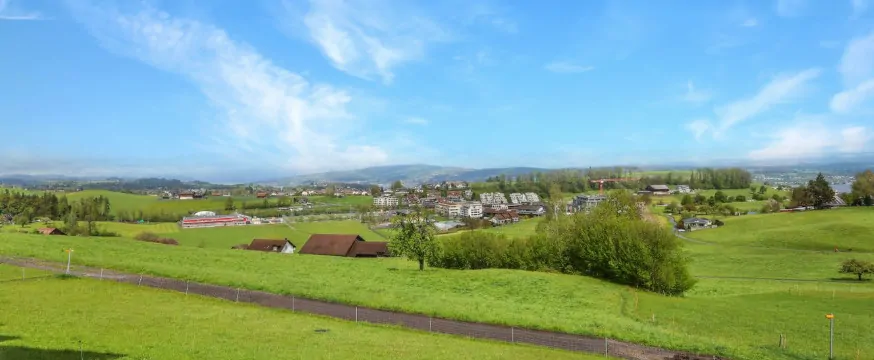 Blick aus den Fenstern