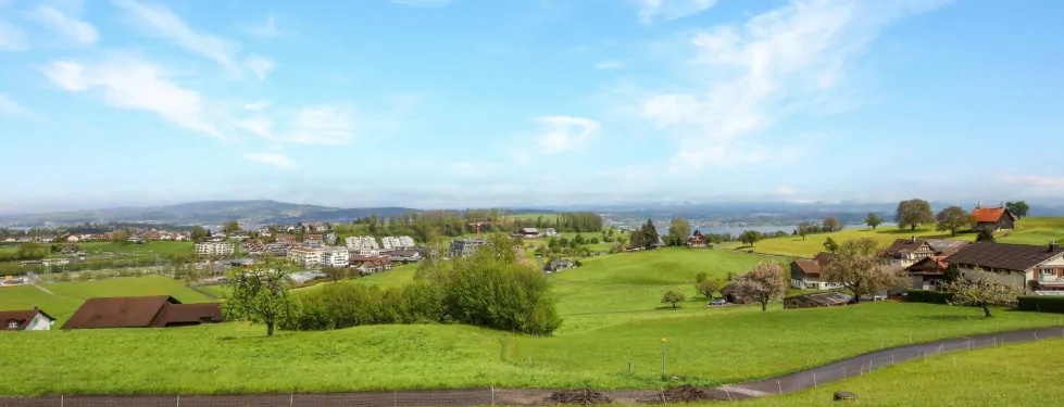 Blick aus den Fenstern