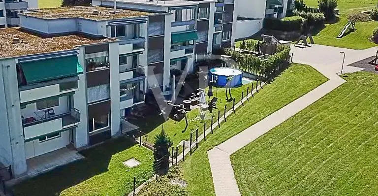 Luftbild Gartenseite