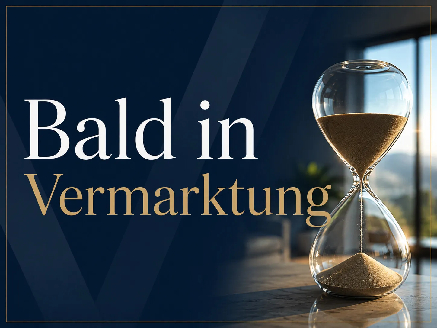 Bald in Vermarktung