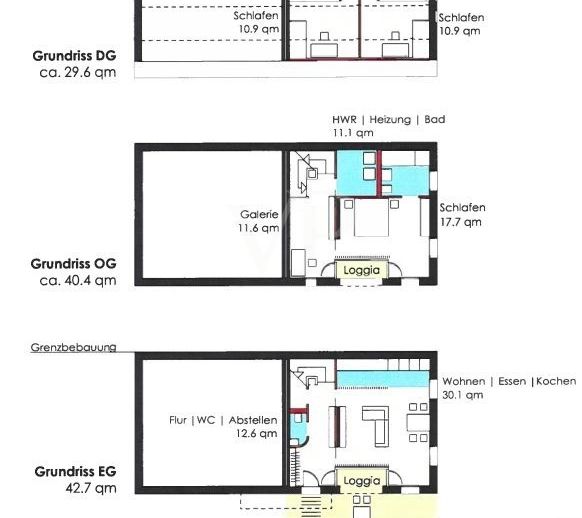 Grundrisse Konzeptplanung