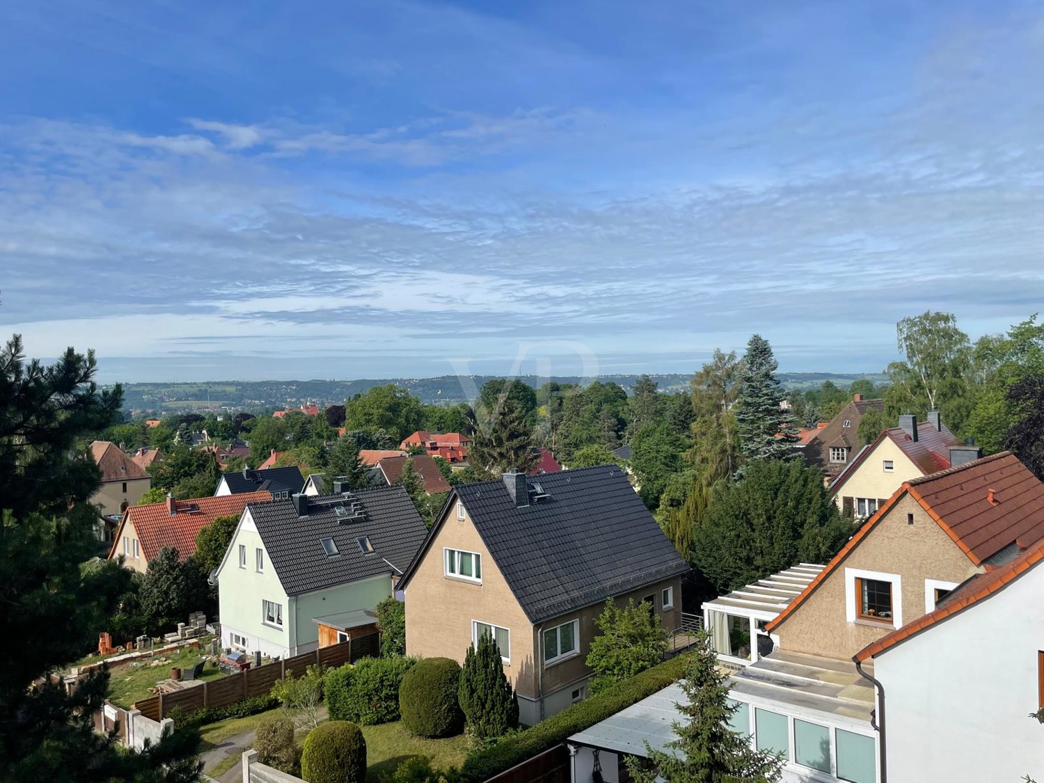 Blick über Radebeul