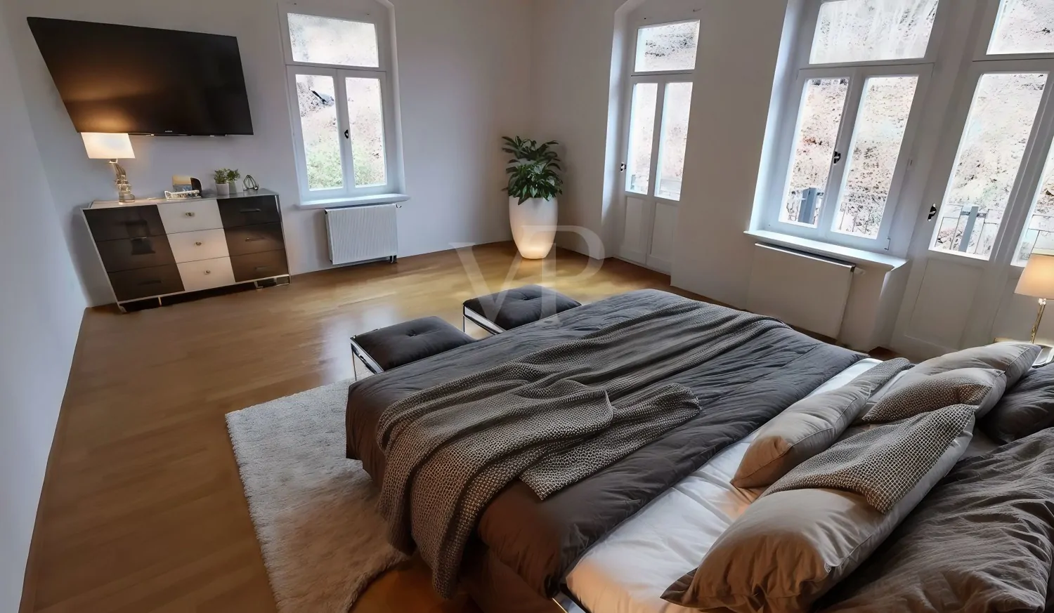 Visio Beispiel: Schlafzimmer