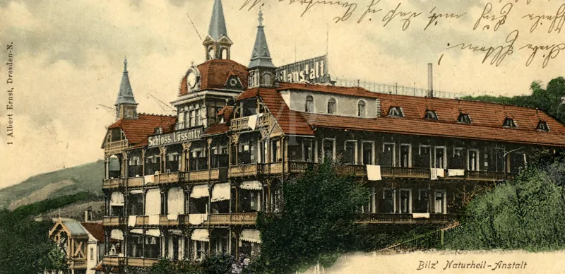 WUNDERSCHÖNE EIGENTUMSWOHNUNG IM DENKMALGESCHÜTZTEN EDUARD BILZ  SANATORIUM