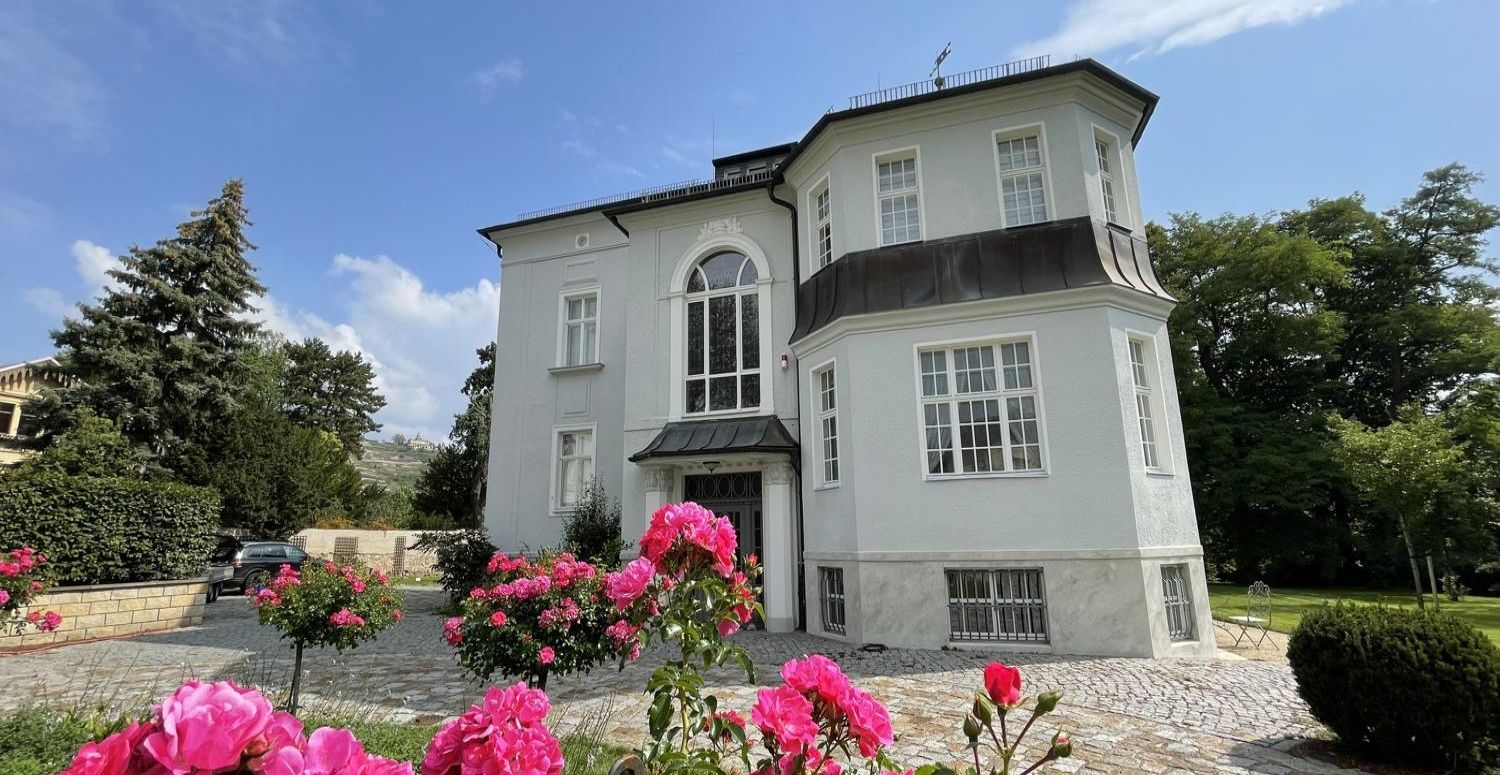 Ansicht der Villa