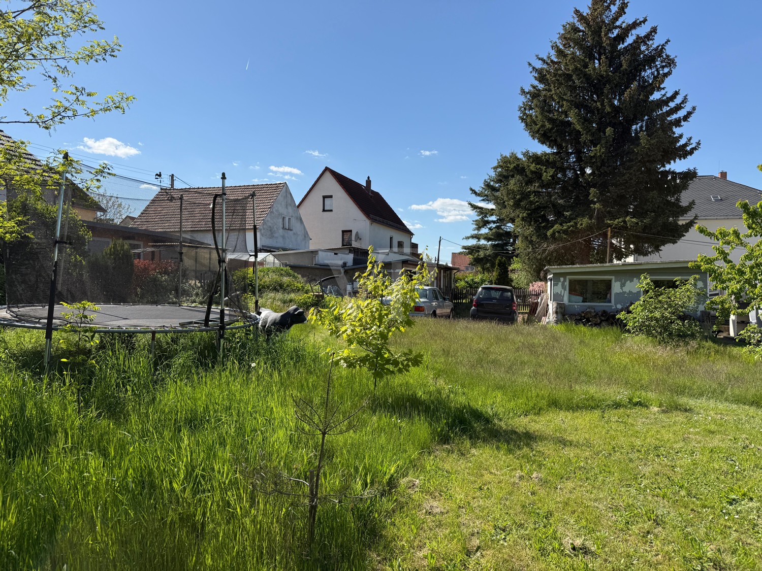 Teil des Grundstückes