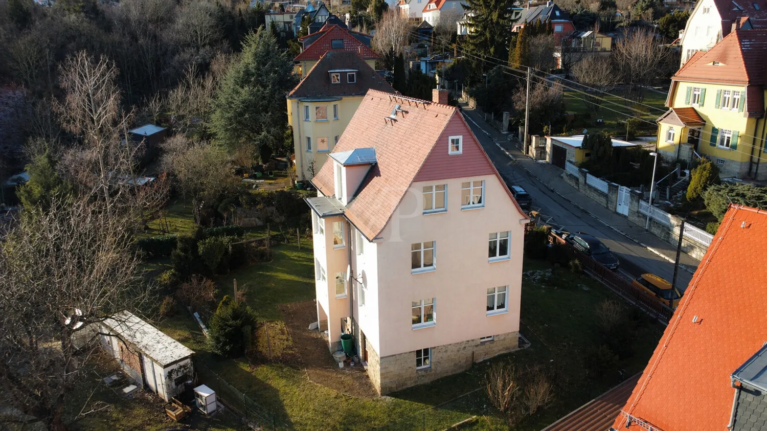 Ansicht von oben