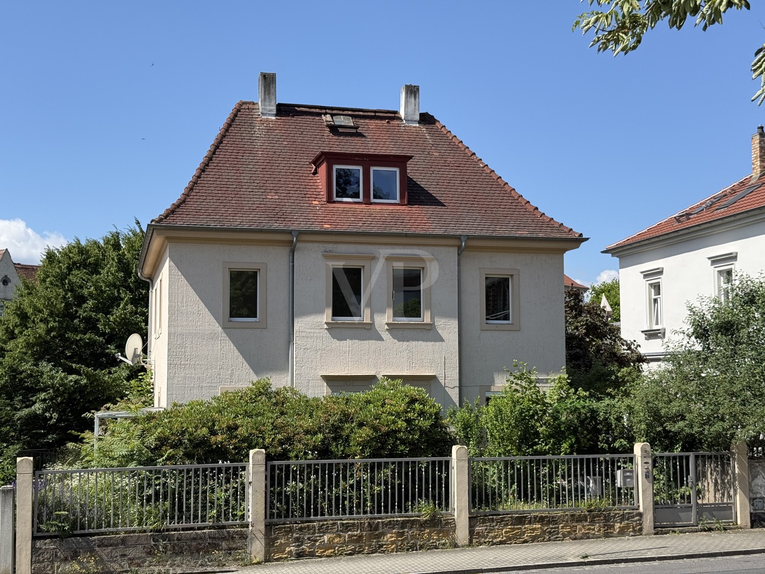 Frontansicht Haus