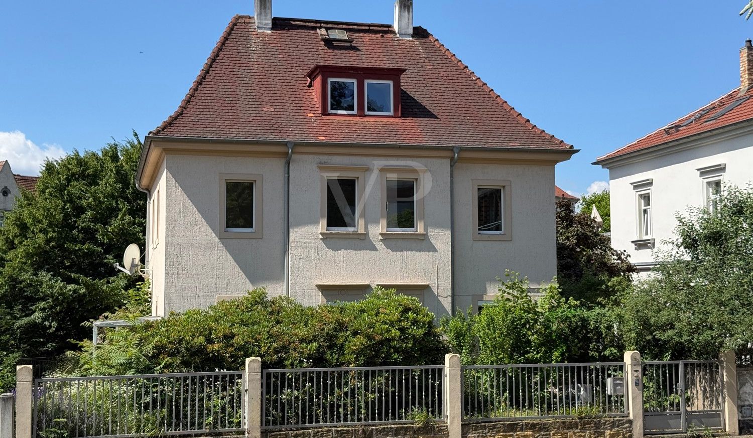 Frontansicht Haus