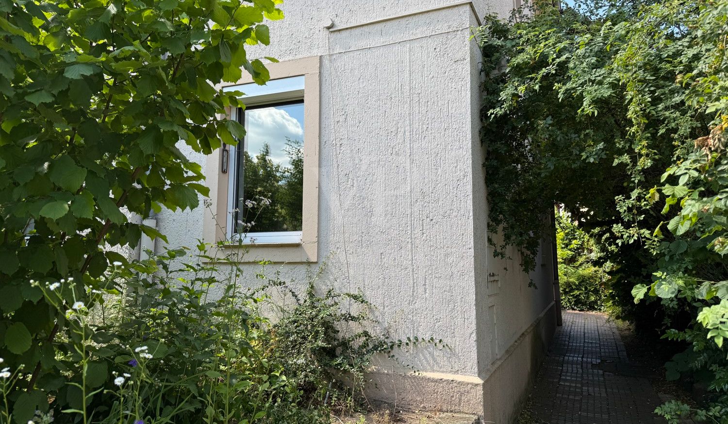 Zuwegung zum Haus