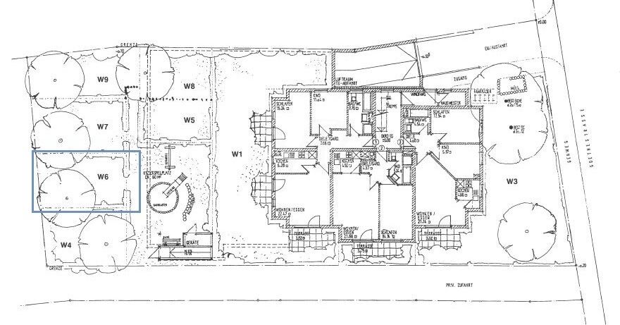 Freiflächenplan