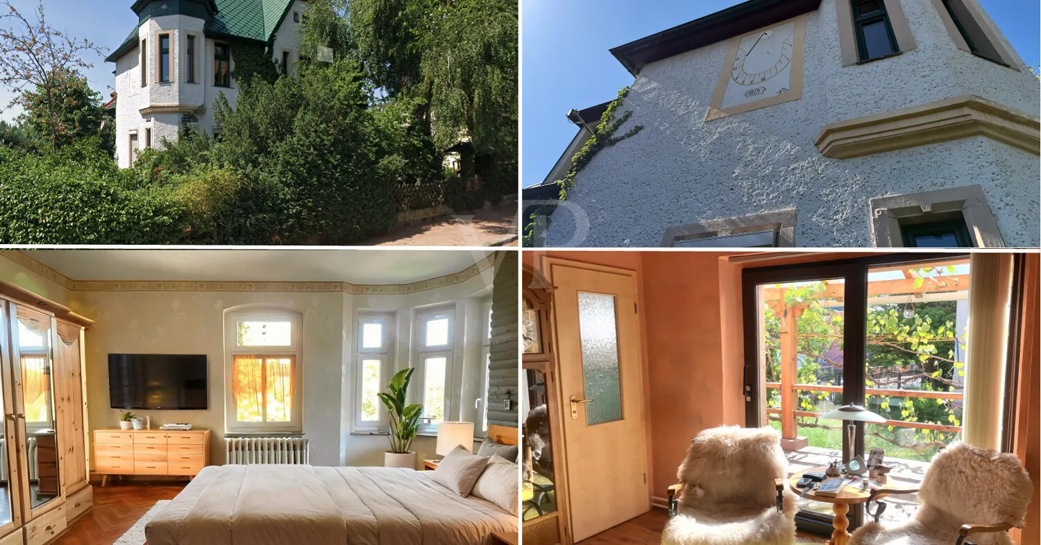 EINE VILLA, DIE VERZAUBERT – GRÜN UMWACHSEN, GEBORGEN UND VOLLER CHARAKTER IM HERZEN VON WEINBÖHLAa