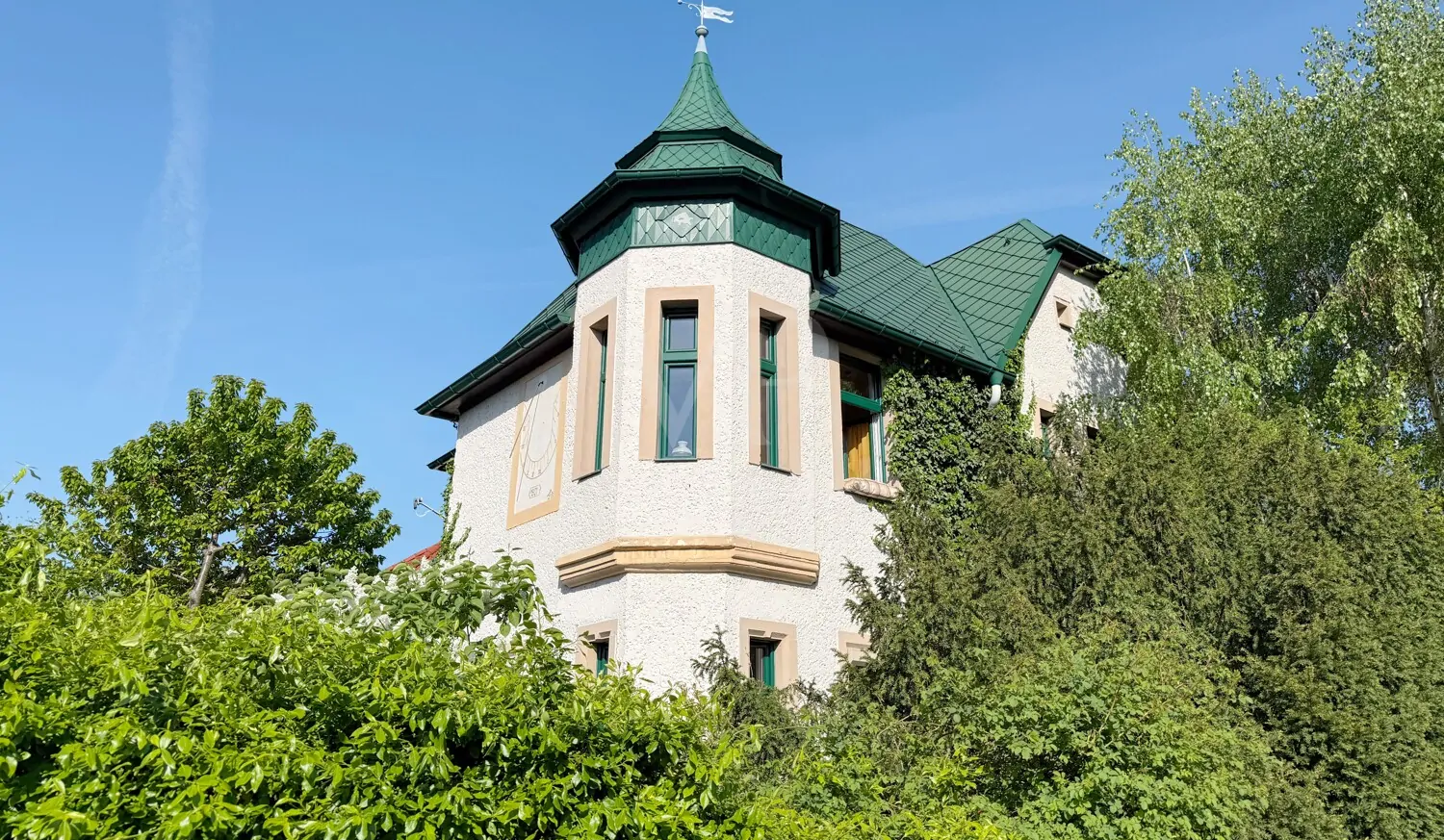 charakteristisches Ecktürmchen