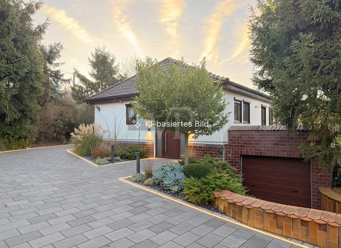EINZIGARTIGE GELEGENHEIT IN WEINBÖHLA, BUNGALOW IN TOP-LAGE MIT HERRLICHEM FERNBLICK