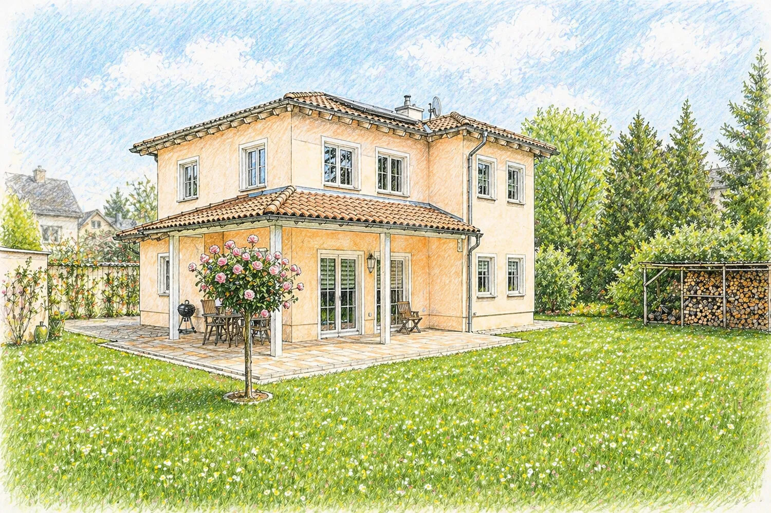 Elegante Architektenvilla